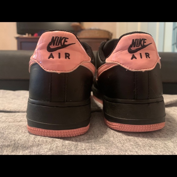 Rare vintage leather Air Force one black and pink - Picture 4 of 8
